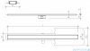 Wiper Premium Slim Pure odpływ liniowy 110 cm z kołnierzem WPS1100PU